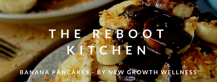 The Reboot Kitchen: Banana Pancakes (gluten-free, dairy-free, sugar-free)