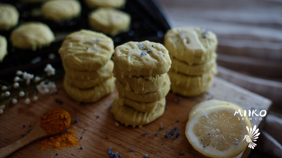 Holiday Dessert Recipe: Lemon Turmeric Cookies
